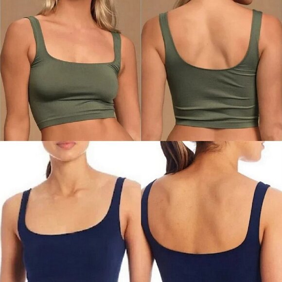 NWT Free People Scoop Neck Crop Top Size XS / Small - Picture 8 of 8